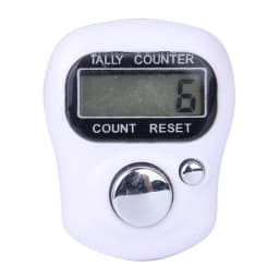 Mini Finger Counter Islamic Bead 5 Digital LED Electronic Handheld Tally Counter Clicker Counter Ring