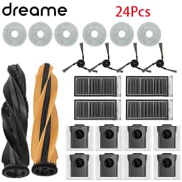 Dreame X50 Ultra / S40 Enhanced Edition Robot Vacuum Cleaner Accessories Main Roller Side Brush Hepa Filter Mop Dust Bag Parts