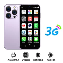 SERVO 19E MAX Mini Portable Smartphone Android 3G 3.88" Display Dual SIM 16GB ROM Face Unlock GPS WiFi Play Store Mobile Phone