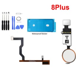 Universal Touch Version Home Button Flex For iPhone 8 8 Plus SE2 YF Back Return Function Solution With Screen Seal Free Tools