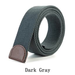 Belts For Man Canvas Belt Width 3.8cm Thickness 4mm Country Style Western Wear Belt Jeans Belts Fashion Belts (No Buckle)