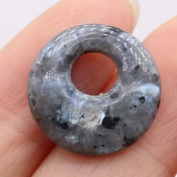 Natural Stone Beads Semi-precious Stones Round Big Hole Beads for Jewelry Making DIY Necklace Bracelet Earrings Accessories18mm