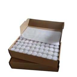 200Pcs Transparent Diamond Storage Box Round Gem Stone Display Case Loose Diamond Beads Piercing Jewelry Showcase Nail Art Boxes