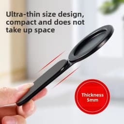 Magnetic Laptop Phone Holder Computer Monitor Side Cell Phone Foldable Display Expansion Phone Stand for Xiaomi iPhone Samsung