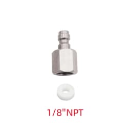 Stainless Steel 8mm Quick Disconnect Charging Hose Release Coulper Male Plug 1/8“BSPP / 1/8”NPT / M10*1.0 Threads