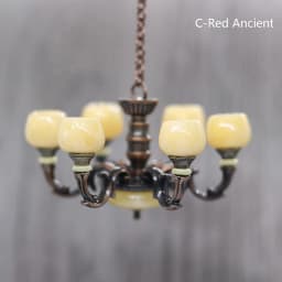 1Pc 1/6 1/12 Miniature Dollhouse Ceiling Lamp Hanging Lamp Mini LED Lighting Model Home Decoration Doll Furniture Toy