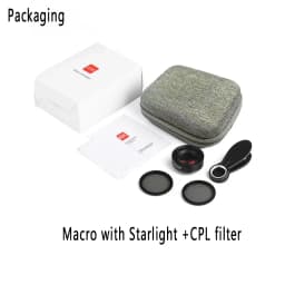 30-120mm Macro Lens Long Distance Professional Universal Clip Camera Photo Lens CPL Star Filters for iPhone XIAOMI HUAWEI Mobile