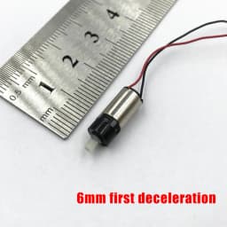 1pc Planetary Gear Motor 6mm DC 3V 1200RPM Coreless Gearbox DIY Robot Car Planetary Reduction Motor Electric Motors Gearmotors