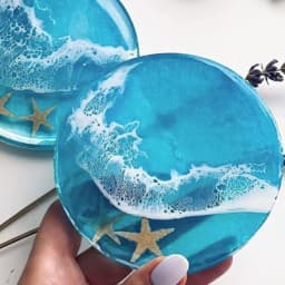 Coaster Molds for Epoxy Resin,Round Coaster Mould for Resin Casting Molds for Cup Mat, Holder,Home Decorations