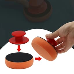 Car Waxing Sponge Waxing Sponge Beauty Seam Hand Waxing Small Sponge Crystal Plating Sponge