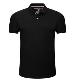 Mens Polo Shirts Short Sleeve Casual Solid Color Fashion Summer Lapel Male Turndown Tops Work Clothes Breathabl Comfortable