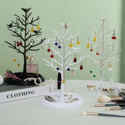 Bird Tree Shape Jewelry Display Stand Holder Headrope Earrings Necklace Organizer Rack Household Dressing Table Showcase Hanger