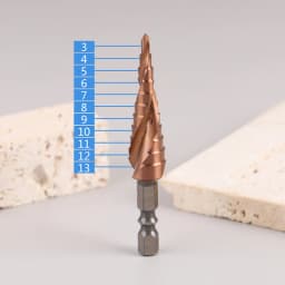 5In1 Air Conditioner Copper Pipe Expander Swaging Drill Bit Set Swage Tube Expander Soft Copper Tubing Tools