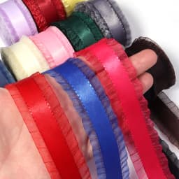 5Yards/Roll Pleated Stretch Lace Trims Ribbons Ruffled Elastic Band Baby Hairband Belt Shoes Decorative Tapes DIY Craft Supplies