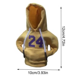Eye-catching Styles Car Shift Knob Hoodie Funny Gear Stick Hoodie Anti Slip Shifter Sweater For Car accessories
