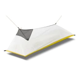 1 Person 4 Season Ultralight 20D Nylon Both-side Silicon Coated Rodless Pyramid 410g Flysheet or Summer 230-260g Mesh Inner Tent