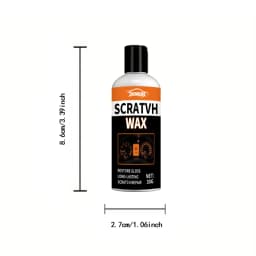 Car Scratch Repair Wax, Dashboard Screen Scratch Repair Agent | Suitable for Various Scratch Repairs on Central Consoles, Helmets, Glass, Acrylic, and Glasses.
