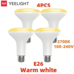 Yeelight Smart LED Bulb W3 E26 Color/White Ambient Light Wifi Voice Control 1700K~6500K For Mi Home Alexa Google SmartThings