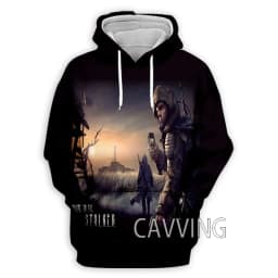 New Fashion Stalker Game 3D Printed Clothes Streetwear Men Hoodies Sweatshirt Fashion Hooded Long Sleeve Pullover Tops