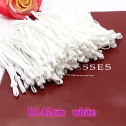 10-12CM Mask Elastic Band 15cm Colorful Mask Elastic Band Mask Rope Belt Adjustable Ear Hook Sewing Accessories 50/100pcs