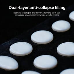 ATK Crystal Jade Teflon Mouse Skates 70Pcs 5 Sizes Universal PTFE Feet Pads Speed Wear Resistant For Esports Gaming Mouse
