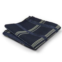 High Grade Pocket Square Brand Kerchief Men Dark Blue Striped Fit Formal Party Wedding Man Handkerchiefs Pocket Suit Hanky Gifts