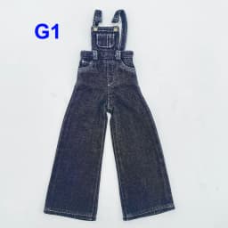 For Blythe Doll Jeans Coat for Ob24 Ob22 Azone Dolls Clothes Denim Jacket