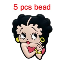5pcs Silicone Cartoon Beads DIY Pacifier Chain Baby Oral Care Pacify Accessory Part