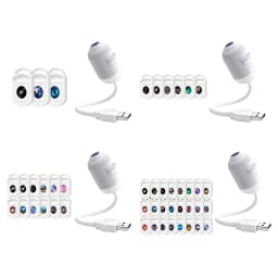 HD 2-in-1 Starry Sky Projectors Lamp USB Powered Galaxy Light Star Projectors Plug and Play Birthday Gifts for Adults Girls Boys