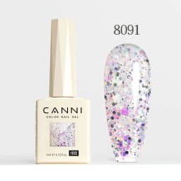 CANNI Cat Eye Gel Nail Polish and Glitter Gel 9ml HEMA TPO FREE High Gloss Quality Soak Off UV Gel Art Manicure Salon DIY Home