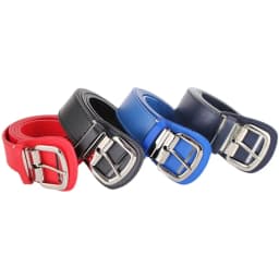 Adjustable High-End PU Baseball Belt Unisex Outdoor Sports Golf Pants Belt Trendy Softball Waist Belt Rivet Embellished Smoot...