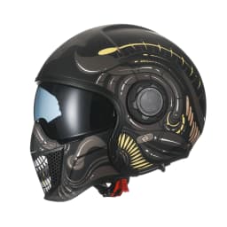 Modular Motorcycle Helmet Full Face Open Face Retro Helmets DOT ECE APPROVED CYRIL OP12A Capacete De Moto Masculino