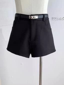 High Waist A-Line Wide Leg Pants Women's Casual Shorts Spring 2025 Korean Style Retro Elegant Outerwear Hot Pants