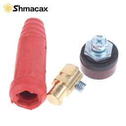 1Pcs Rapid Fitting Europe Welding Machine Cable Connector DKJ 10-25 35-50 Quick Connector Welding Machine Plug Socket