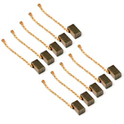10pcs Carbon Brush Car Casement Motor Brush Copper 4x5x8mm Carbon Brushes For Automotive Casement Motors Electric Power Tool