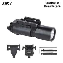 Tactical light X300U X300 Ultra High Output LED Handgun Flashlight X400 Fit Picatinny Rail Pistol Airsoft Hunting Lighting