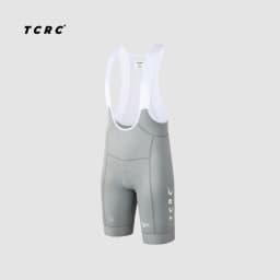 TCRC Italy Elastic Interface Padded Cycling Bibs Men's Bicycle Shorts 7 Hours Riding Short Bibs High Elastic Tight MTB Clothing