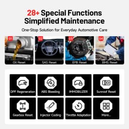 TOPDON AD800 BT 2 OBD2 All System Scanner Professional Car Diagnostic Tool Automotive Scanner Active Test  AUTOVIN Scanner