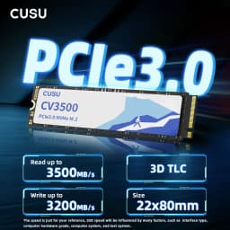 CUSU SSD NVMe M2 1TB 2TB M.2 SSD 512GB 256GB 2280 PCIe3.0 Hard Disk Internal Solid State Drive SSD for PC Laptop Desktop