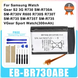 New Replace Battery For Samsung Galaxy Watch Gear Live/S2 classic/Gear S4/Gear 1/Active 1 2 3/ Watch 3/ Gear S/Gear 2/WATCH 4