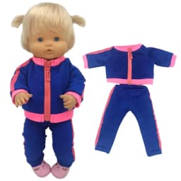 Nenuco Doll Jacket Set for 40cm Baby Dolls Clothes Toys Wear Children Girl Gifts