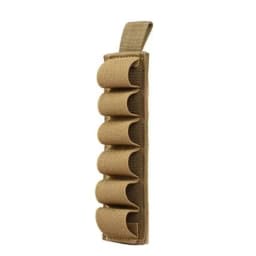 Nylon 6-Shell Stickers Tactical Bags Outdoor Hook & Loop Backed Carrier Card MOLLE Simple Bag Black