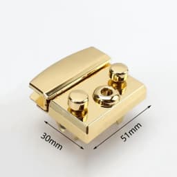 1Pc Gold Metal Clasp Turn Lock Twist Locks Bag Decoration Buckles Handbag Purse Closure Clasps DIY Hardware Replace Accessories