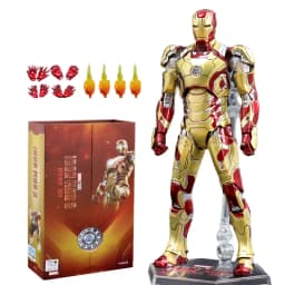 ZD Toys Marvel Studios Iron Man MK3 Action Figure MK35 MK24 MK40 MK38 Tony Stark Ironman Figure Action Collect Toy Gift