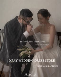 XPAY Strapless A Line Korea Wedding Dresses Customized Pleats Taffeta Bridal Dress Backless Wedding Photos Shoot Bride Gown