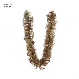 Zolin Synthetic Messy Curly Hair Bun Scrunchie Chignon Donut Elastic Rope Rubber Band Hair Bun Pad Updos Hairpiece