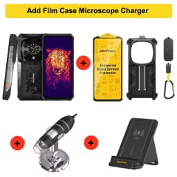 Ulefone Armor 28 Ultra 5G AI Rugged Phone 6.67" 16GB+1TB Thermal Imaging Night Vision 10600mAh Dimensity 9300 NFC Smartphone