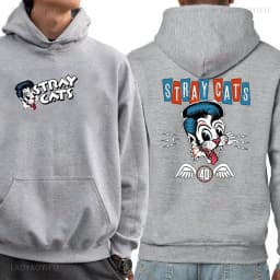 2025 New Hoodies Stray Cat Brian Setzer Lee Rocker Slim Jim Phantom Men Retro Aesthetic Hoodie Funny Tops Men's Clothing