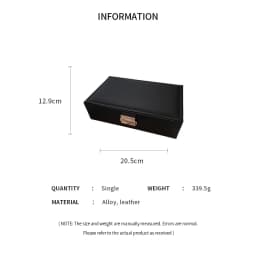 Big Size Large Capacity Dustproof Jewelry Box with Lock Earrings Necklace Ring Storage Packaging Display Boxes for Women
