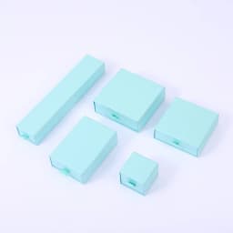 12Pcs Kraft Jewelry Packaging Drawer Boxes Ring Earrings Necklace Pendant Jewelry Accessories Organozer Packaging Display Case